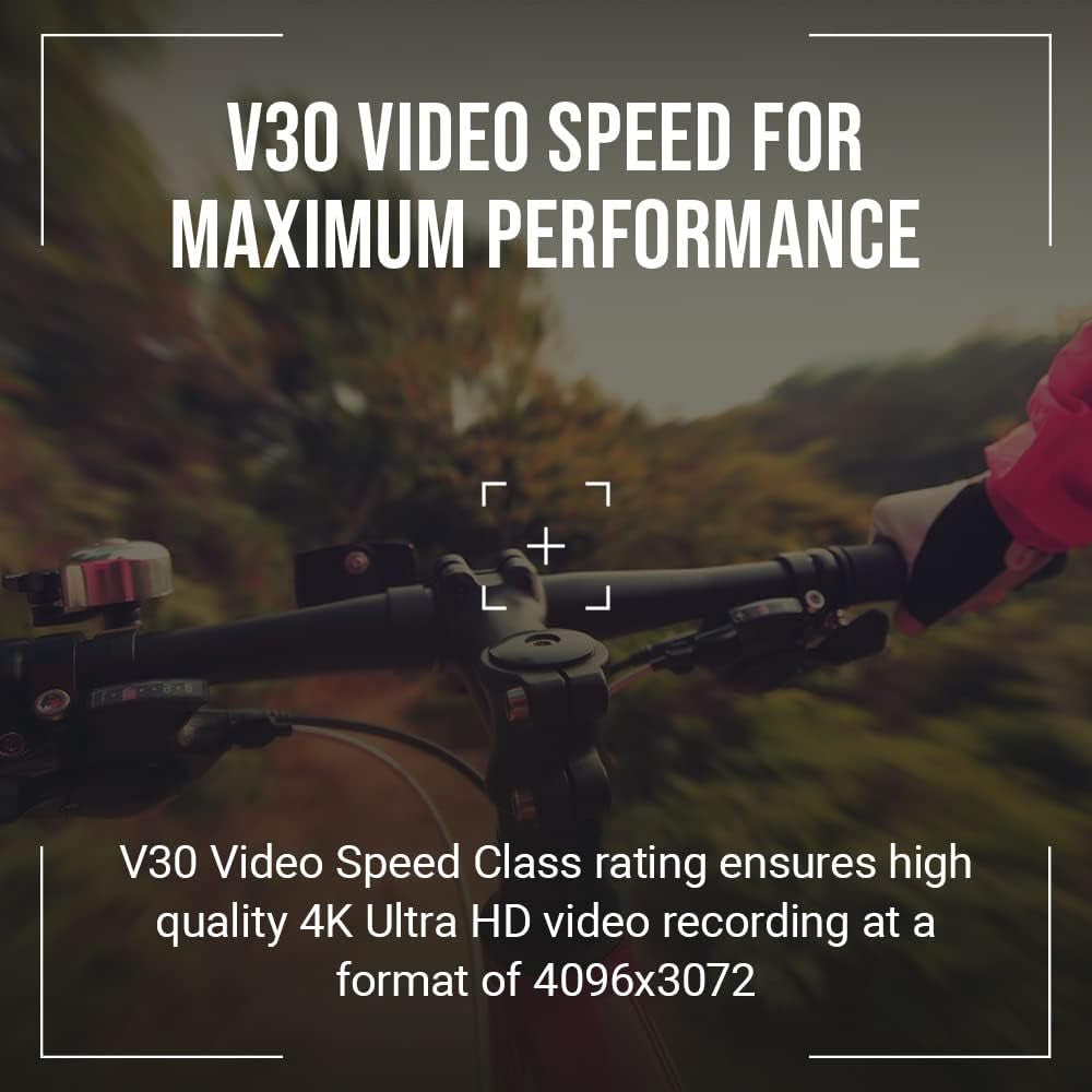 256GB Premier-X C10 U3 V30 A1 Microsdxc Flash Memory Card, UHS-I