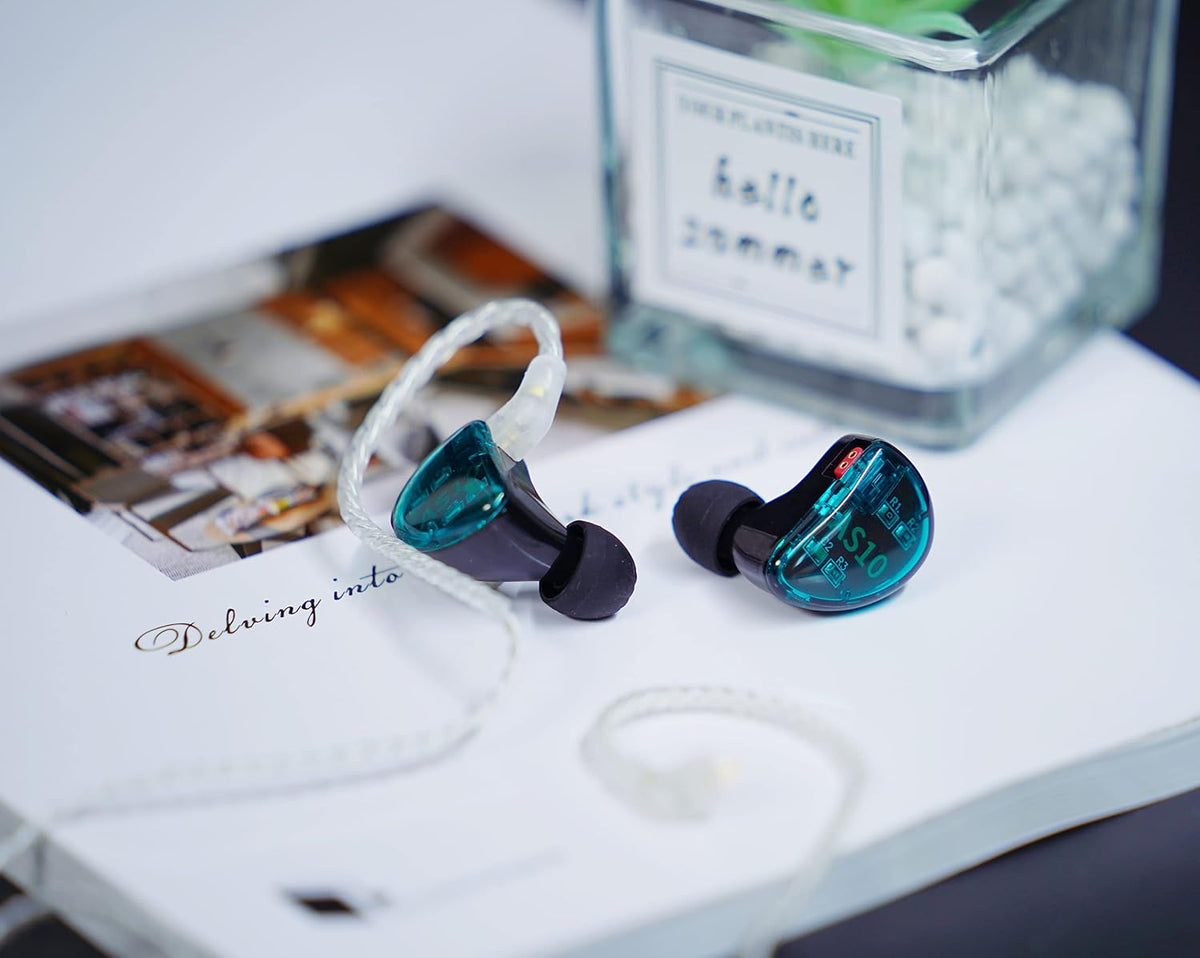 KZ AS10 5BA Hifi Stereo In-Ear Monitor Hifi Wired Earbuds Earphones