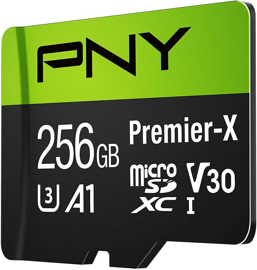 256GB Premier-X C10 U3 V30 A1 Microsdxc Flash Memory Card, UHS-I